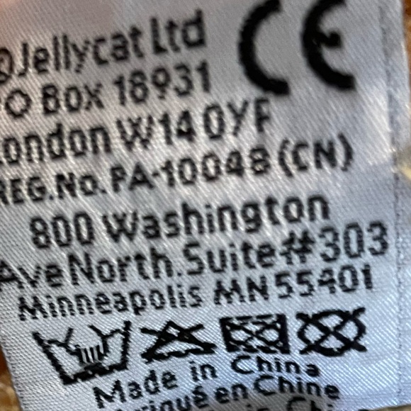 Jellycat Plush Lion Corey Roy 14” Medium Corduroy Floppy Gold Tan Stuffed Animal - Picture 7 of 9